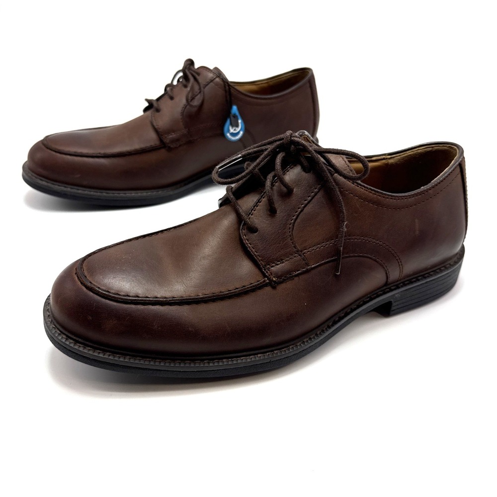 Johnston & Murphy XC4 Hollis Oxford Brown Leather Waterproof Mens Size 8 M